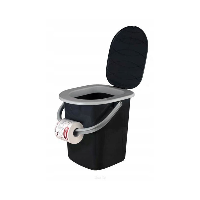 Portable tourist toilet, bucket, toilet, 22 liters