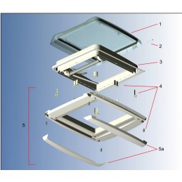 MPK Vision roof window seal, skylight hatch