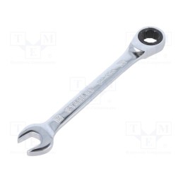1 pcs x STANLEY - 4-89-936 - Wrench, combination spanner,with ratchet, 10mm, nickel plated
