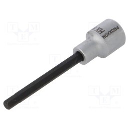 1 pcs x PROXXON - 23475 - Socket, HEX 6mm, 1/2', 100mm