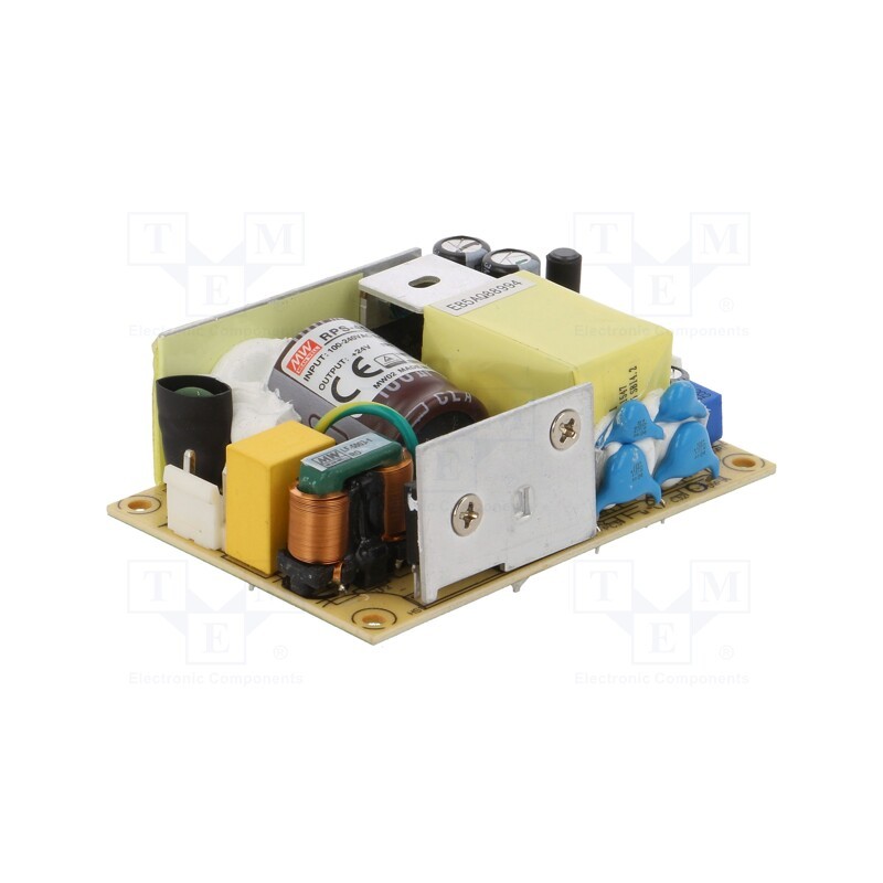 1 pcs x MEAN WELL - RPS-45-24 - Power supply: switched-mode, open, 45.6W, 80÷264VAC, OUT: 1, 1.9A