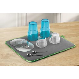 Dish drainer, dryer, microfiber mat, 40x45