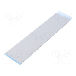 1 pcs x - SP_1.0 SZARA 1W/MK 50X200X2 - Tape: heat transfer, W: 50mm, L: 200mm, Thk: 2000um, 1W/mK, silicone
