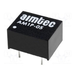 1 pcs x AIMTEC - AM1P-0512SZ - Converter: DC/DC, 1W, Uin: 4.5÷5.5V, Uout: 12VDC, Iout: 83mA, DIP8