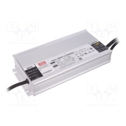 1 pcs x MEAN WELL - HLG-480H-C3500D2 - Power supply: switched-mode, LED, 480W, 68÷137VDC, 3.5A, 90÷305VDC