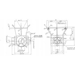 Trapezoidal nut, support screw, alko, 16mm alco