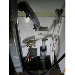 Odor trap siphon for water installation, 25mm, camper