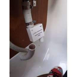 Odor trap siphon for water installation, 25mm, camper