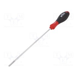 1 pcs x WIHA - 695 - Screwdriver, slot, 4,0x0,8mm, SoftFinish®, Blade length: 200mm