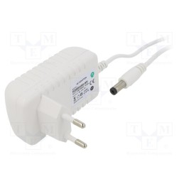 1 pcs x POS - POSB06100A-WH - Power supply: switched-mode, plug, 6VDC, 1A, 6W, Plug: EU, 80.06%