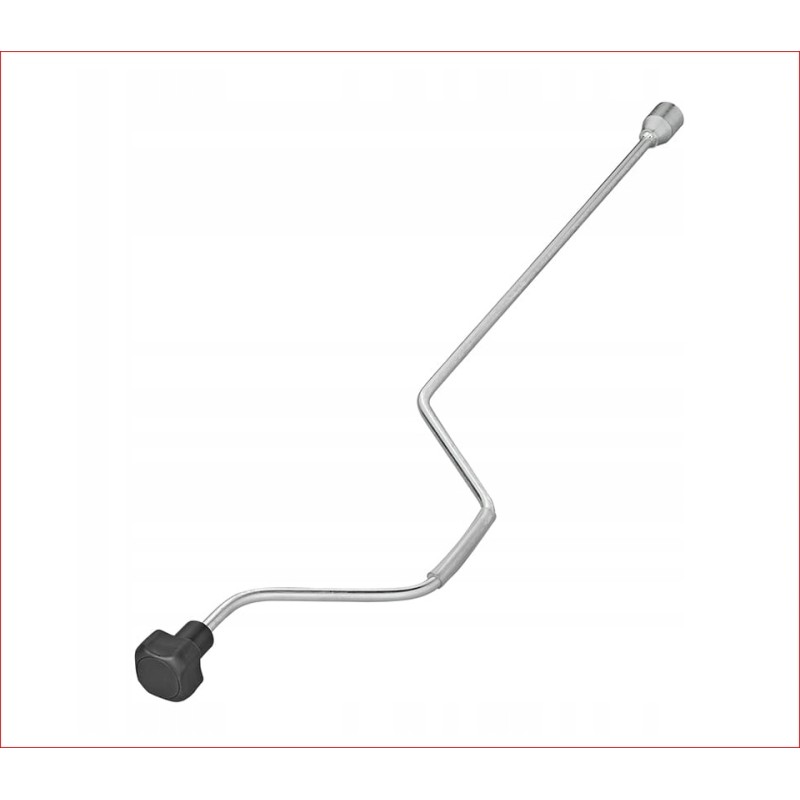 Caravan support wrench 19mm crank