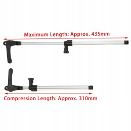 2 pcs lift camper window support