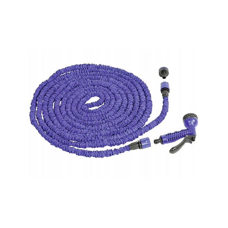 Yachticon water hose with a multi-function gun