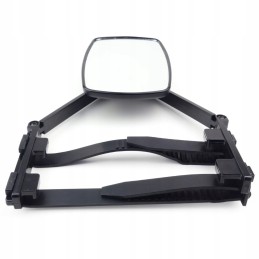 Additional external side mirror for towing a caravan