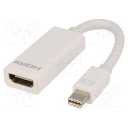 1 pcs x DIGITUS - AK-340404-001-W - Adapter, HDMI socket,mini DisplayPort plug, 0.15m, white