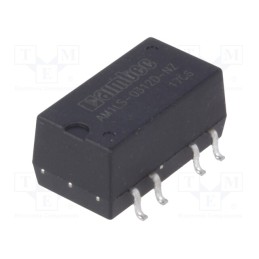 1 pcs x AIMTEC - AM1LS-0312D-NZ - Converter: DC/DC, 1W, Uin: 2.97÷3.63V, Uout: 12VDC, Uout2: -12VDC