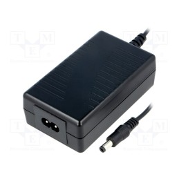 1 pcs x MEAN WELL - GS15B-1P1J - Power supply: switched-mode, 5VDC, 2.4A, Out: 5,5/2,1, 12W, desktop