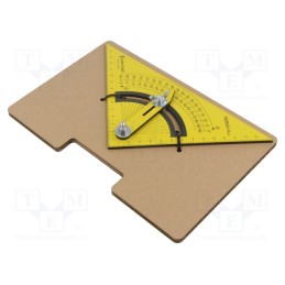 1 pcs x LeanCraft - NONAI-4-150-Y - Angle measure, L: 150mm, adjustable