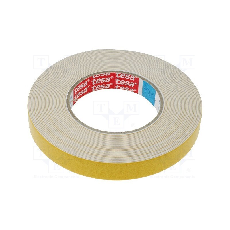1 rol x TESA - 04952-00002-00 - Tape: fixing, W: 19mm, L: 5m, Thk: 1150um, double-sided, acrylic, 200%