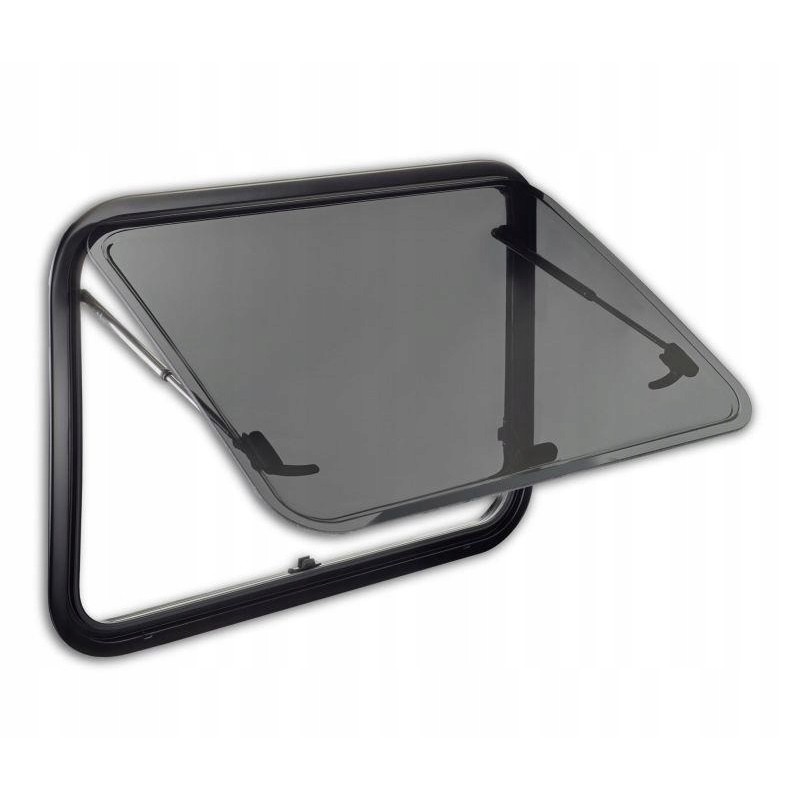 Hinged window with aluminum frame S7P 560x465mm