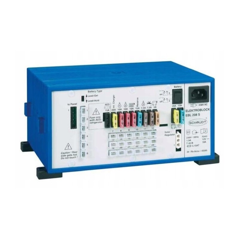 Electroblock for camper EBL 208 S Panel LT 453