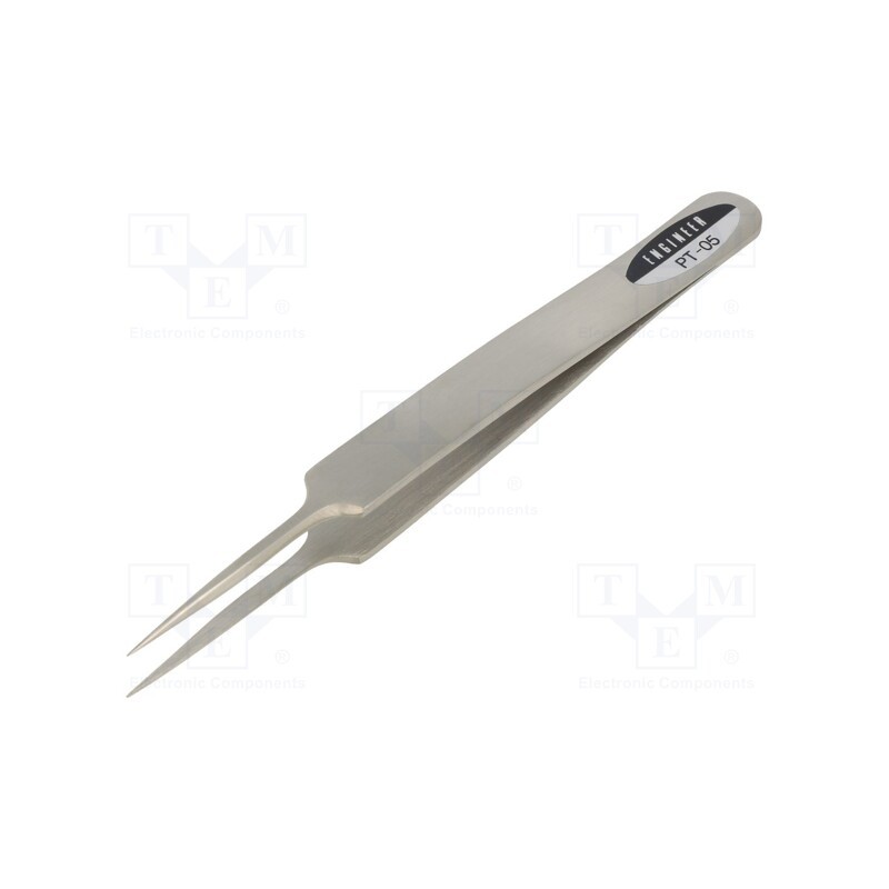 1 pcs x ENGINEER - PT-05 - Tweezers, 120mm, universal, Blades: narrowed