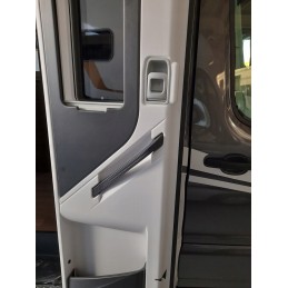 Internal handle of the entrance door of a Benimar camper
