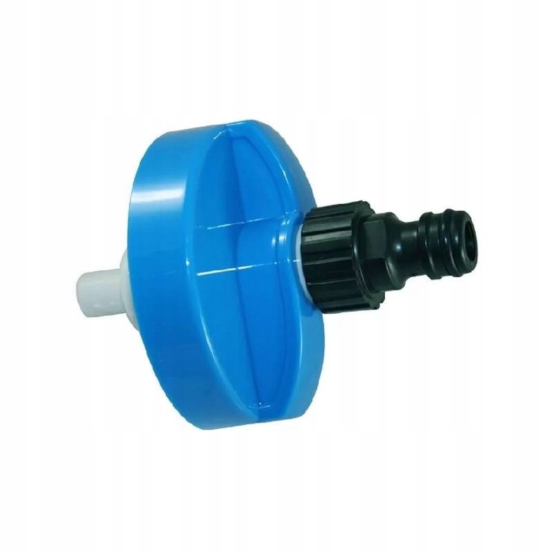 Water filler cap with a Haba quick connector for a camper