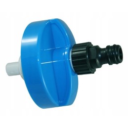 Water filler cap with a Haba quick connector for a camper