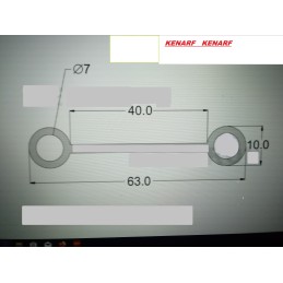 Ursus Kedra rubber k40 fender cabin seal