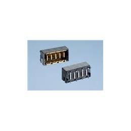 1 pcs : 214919-E - Board to Board & Mezzanine Connectors 5-PIN,VERTICAL,SMT/THR