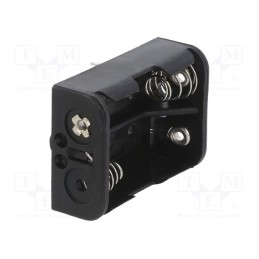 1 pcs x KEYSTONE - 2472 - Holder, N, Batt.no: 2, PCB,THM, for PCB
