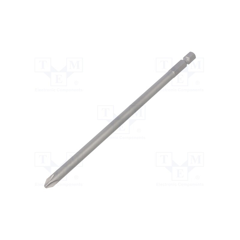 1 pcs x WIHA - 22510 - Screwdriver bit, Phillips, PH2, Overall len: 150mm, PROFESSIONAL