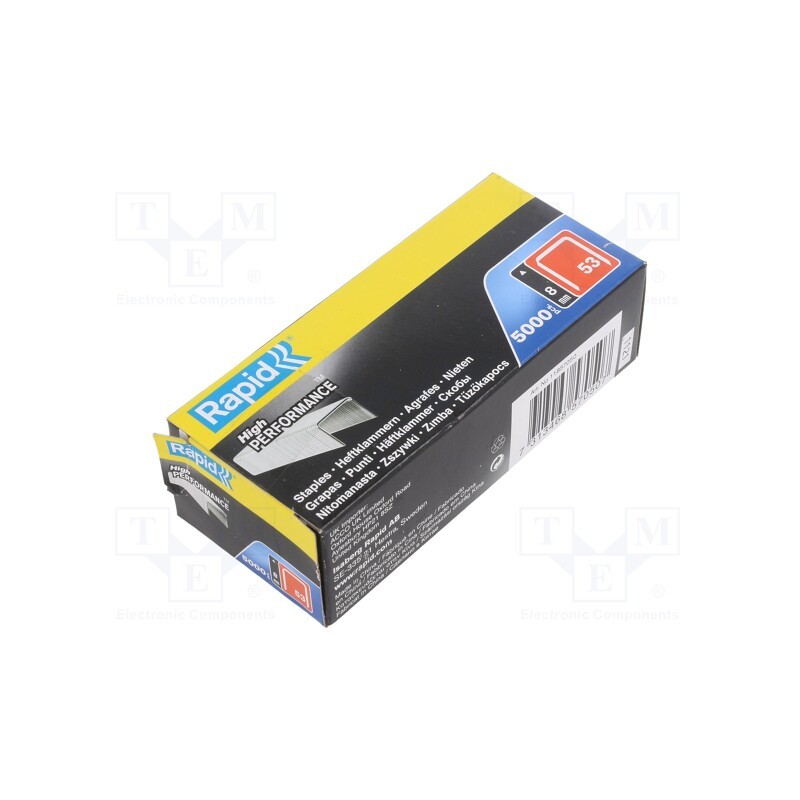 1 pcg x RAPID - 11857050 - Staples, 5000pcs, TYP 53, RAP-BTX530