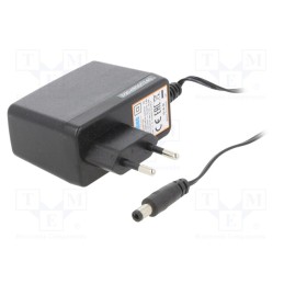 1 pcs x AIMTEC - AMA24ER4-240075Y - Power supply: switched-mode, plug, 24VDC, 0.75A, 18W, Plug: EU, 85%