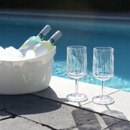 Club No 4 wine glasses, set of 2, koziol