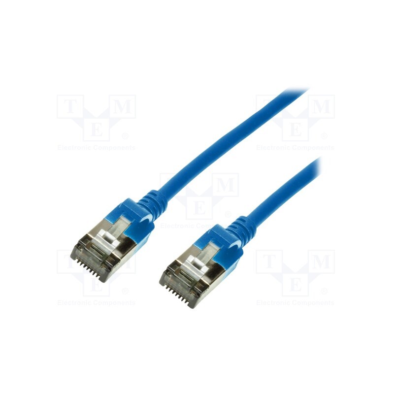 1 pcs x LOGILINK - CQ9046S - Patch cord, U/FTP, 6a, stranded, Cu, elastomer thermoplastic TPE
