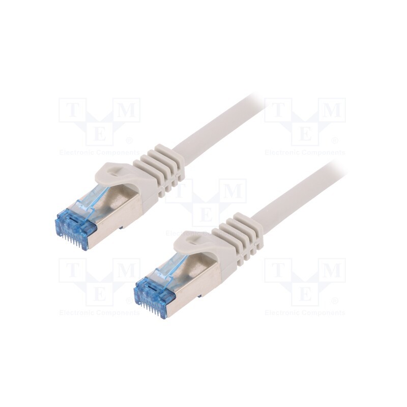 1 pcs x LOGILINK - CQ4062S - Patch cord, S/FTP, 6a, stranded, Cu, LSZH, grey, 3m, 26AWG