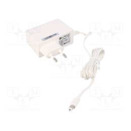 1 pcs x POS - POSC24100A-WH - Power supply: switched-mode, plug, 24VDC, 1A, 24W, Plug: EU, 86.16%