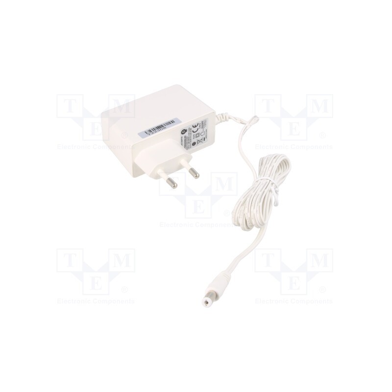 1 pcs x POS - POSC24100A-WH - Power supply: switched-mode, plug, 24VDC, 1A, 24W, Plug: EU, 86.16%