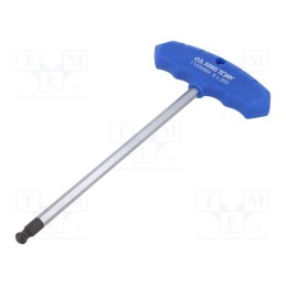 1 pcs x KING TONY - 115008MR - Wrench, hex key,spherical, HEX 8mm, Overall len: 240mm