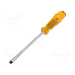 1 pcs x C.K - T4810 06 - Screwdriver, slot, SL 8, HD Classic, Blade length: 150mm
