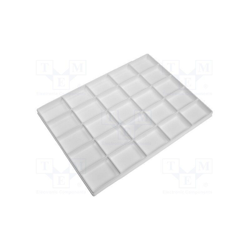 1 pcs x LICEFA - TE25-4 - Insert, A1-4/9BUNT,SK734, Kit: insert with 25 compartments