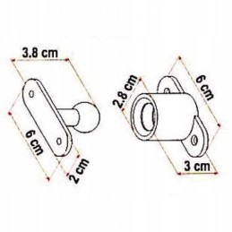External door lock for fiamma campers