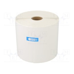 1 rol x QOLTEC - 51881 - Label, white, Character colour: black, QOLTEC-51887