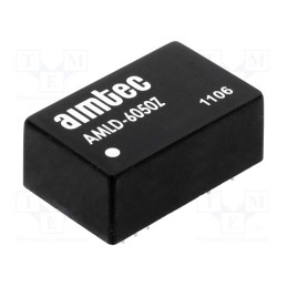 1 pcs x AIMTEC - AMLD-6050Z - Converter: DC/DC, Uin: 7÷60V, Uout: 2÷57VDC, Iout: 500mA, DIP24, AML
