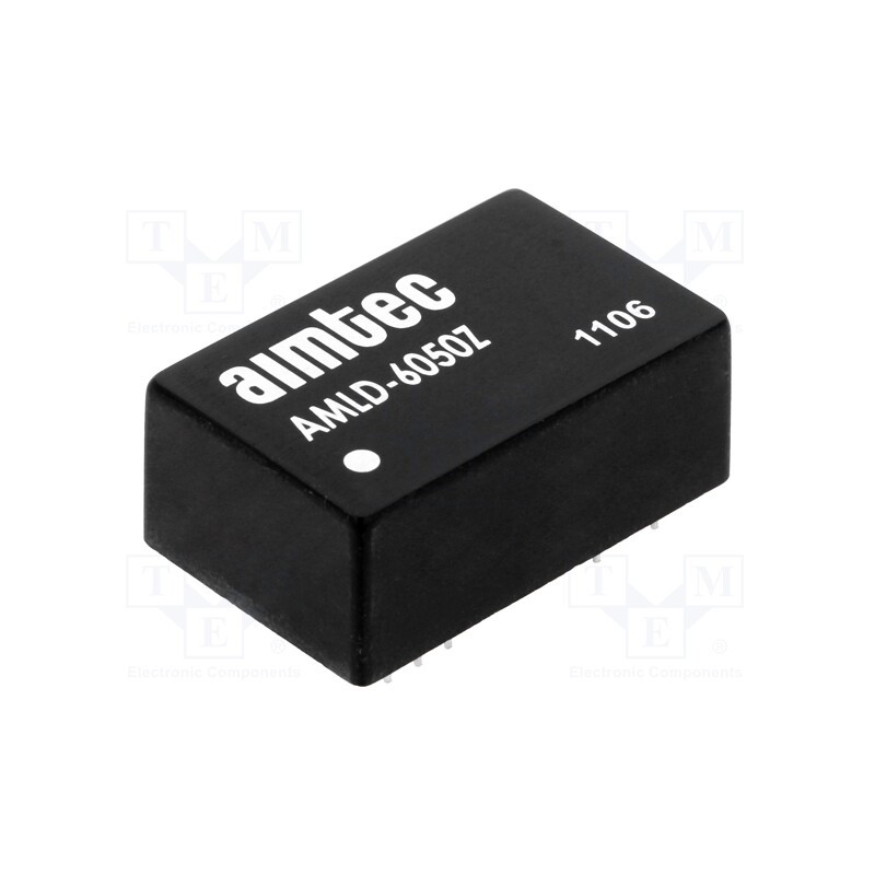 1 pcs x AIMTEC - AMLD-6050Z - Converter: DC/DC, Uin: 7÷60V, Uout: 2÷57VDC, Iout: 500mA, DIP24, AML