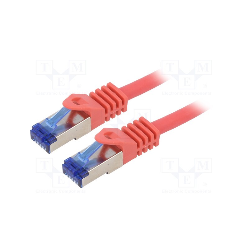 1 pcs x LOGILINK - C6A044S - Patch cord, S/FTP, 6a, stranded, Cu, LSZH, red, 1.5m, 26AWG, -20÷75°C