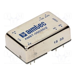 1 pcs x AIMTEC - AM8T-0503SIZ - Converter: DC/DC, 5.3W, Uin: 4.5÷9V, Uout: 3.3VDC, Iout: 1.6A, DIP24