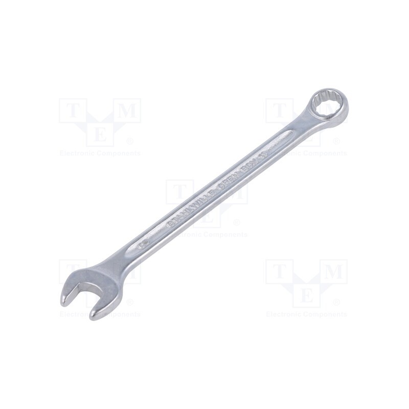 1 pcs x STAHLWILLE - 40080808 - Wrench, combination spanner, 8mm, chromium plated steel, L: 115mm